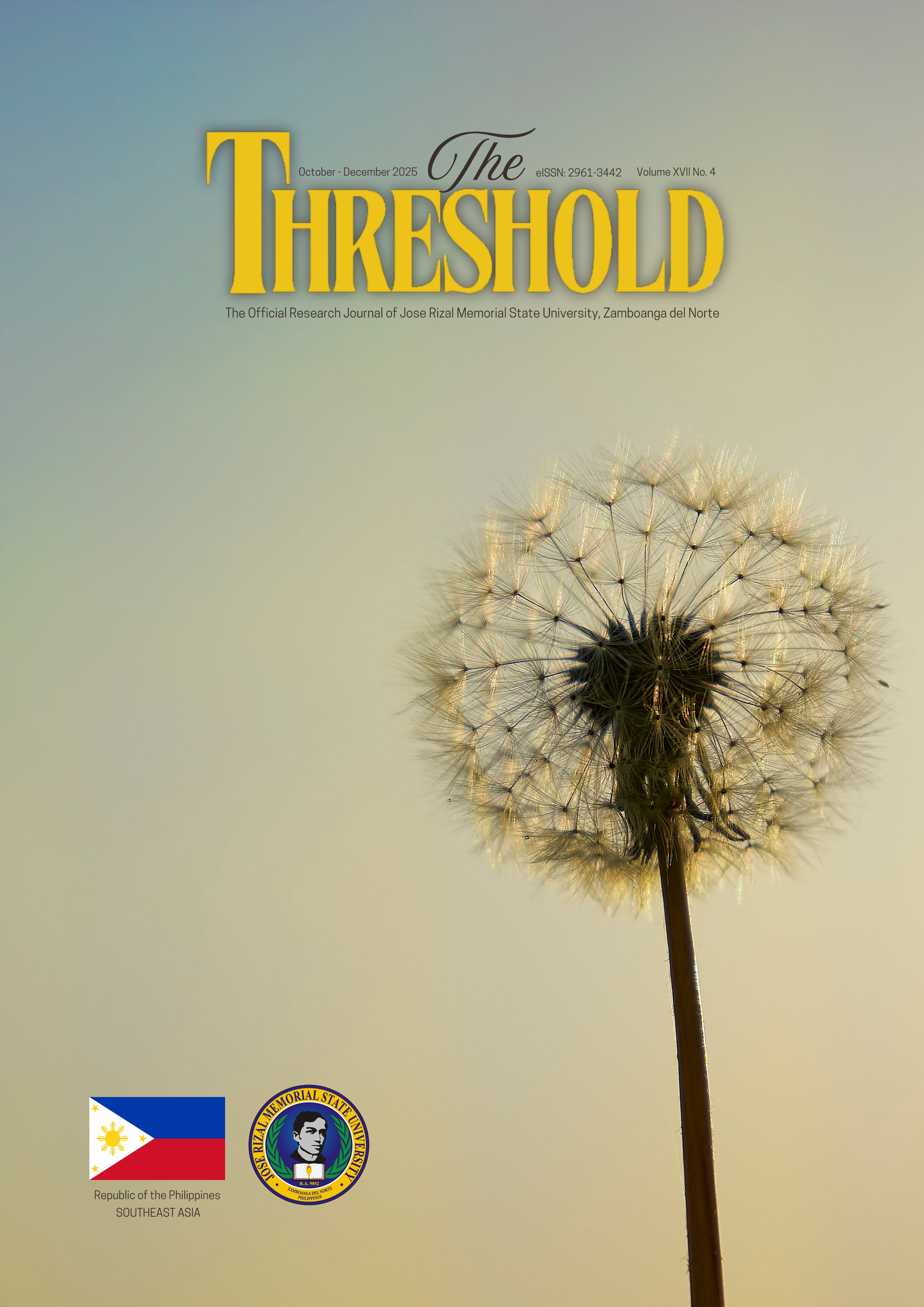 					View Vol. 17 No. Issue 4 (2025): THE THRESHOLD
				